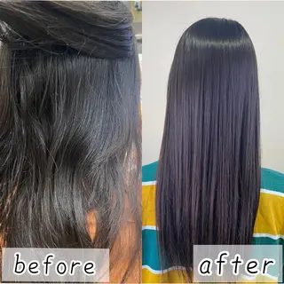 ロング 羽根 ひよりのヘアスタイル