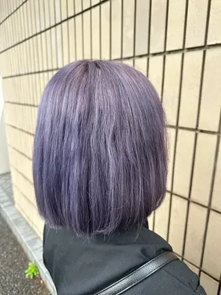 ミディアム カラー ブリーチ/艶カラー カノ🌼のヘアスタイル