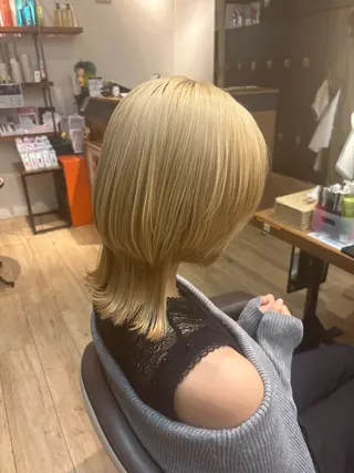 セミロング ゆうこ🍀髪質改善/ ストレート/艶カラーのヘアスタイル