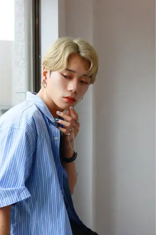 ショート メンズ 尾野 雅斗のヘアスタイル