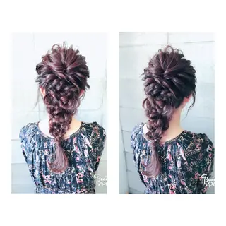 ロング こう ちゃんのヘアスタイル