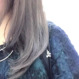 ミディアム セミロング ロング カラー 推し活専用 【派手髪】飯野ゆかりのヘアスタイル