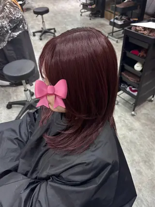 ミディアム カラー C'LD Mimoのヘアスタイル