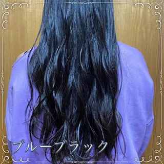 ロング カラー ヘアアレンジ Agu hair milo所属・🥀寒色女神 山口玲奈🥀のヘアスタイル