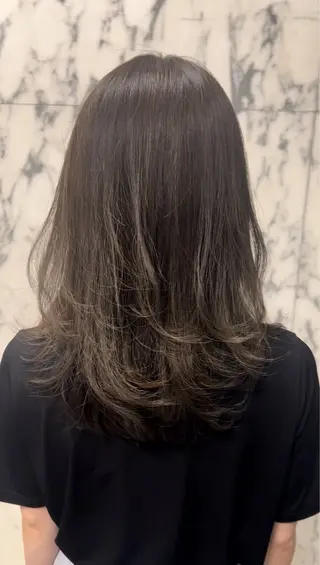 ミディアム 川崎レイヤーカット /江口真正のヘアスタイル