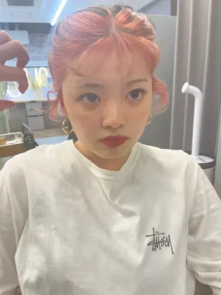 ロング カラー RIO 福岡美容師のヘアスタイル