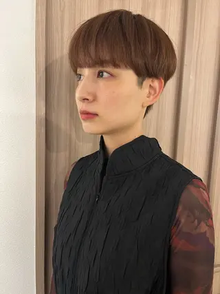ショート GO TODAY シェアサロン 表参道Flos店所属・nishi fuyumiのヘアスタイル