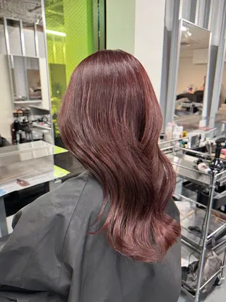 ロング カラー BEL THE CHIC所属・moeka🎀 似合わせカラー🎀のヘアスタイル