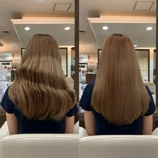 ロング ✨髪質改善・縮毛矯正 専門美容室マーベルのヘアスタイル