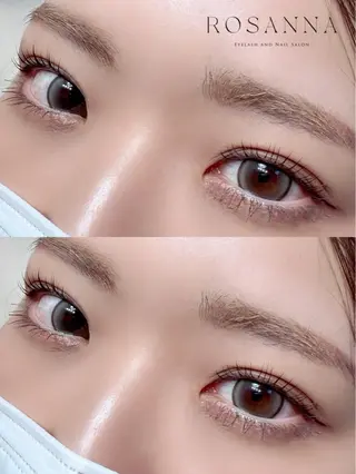 マツエク・マツパ ROSANNA川越 イサカのマツエク・マツパデザイン