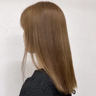 セミロング げん/梅田美容室 中崎町美容室のヘアスタイル