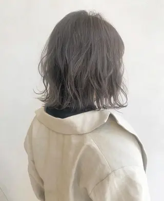 ミディアム カラー nakahara madokaのヘアスタイル