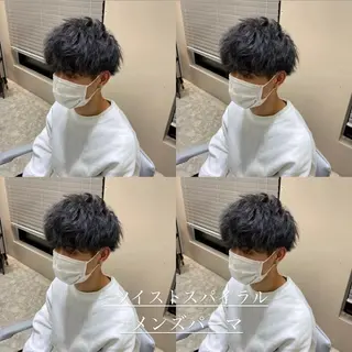 パーマ メンズ 梅田中崎町メンズ 美容師ユースケのヘアスタイル