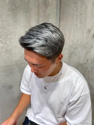 ショート カラー メンズ 🔥メンズ特化🔥 ハイトーン/RUKIのヘアスタイル