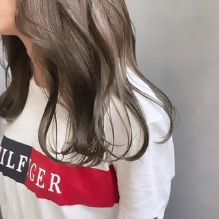 ロング カラー Rui/透明感カラー 暖色/レイヤーカットのヘアスタイル