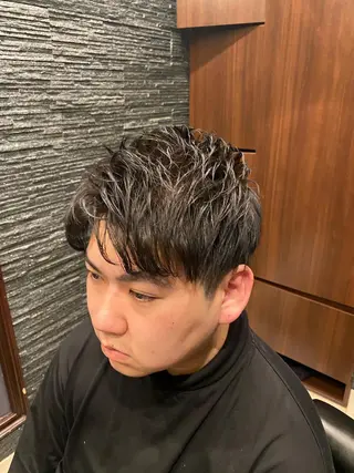 ショート メンズ 浅見 天翔のヘアスタイル