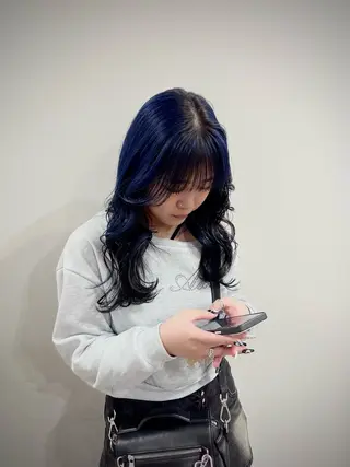 ロング カラー 🐰カラーモデル🐰 mihoのヘアスタイル