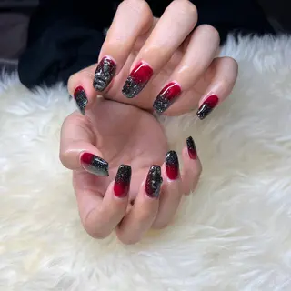 ロング 💜MIYA nail川崎店のネイルデザイン