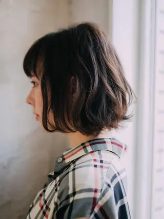 ショート La・sol HAIRのヘアスタイル