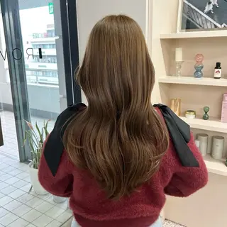 ロング カラー IROW大名店 緋奈乃のヘアスタイル