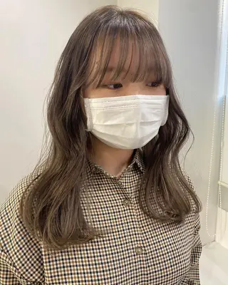 ロング ୨୧柔らかいカラー nozomi ୨୧のヘアスタイル