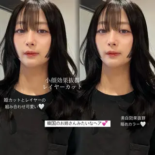 ロング AI TOKYO　S所属・mizuki 【韓国レイヤー】のヘアスタイル