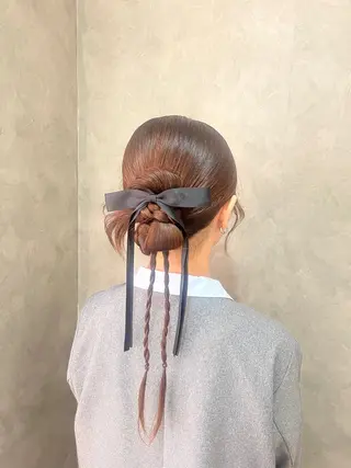 ヘアアレンジ 垢抜けヘアメイク🫧 JURI🪽のヘアスタイル