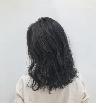 セミロング カラー ニュアンスカラー🫧 加納のヘアスタイル