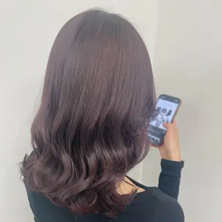 ミディアム カラー ヘアアレンジ 古沢 みづきのヘアスタイル