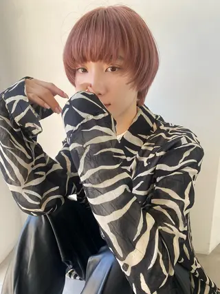 ショート カラー riria/ボブ /ブラウンカラー🎀のヘアスタイル