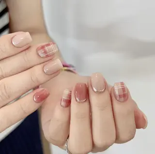 ネイル By moonネイル 🌷ワンホン/韓国風のネイルデザイン