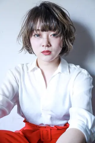 カラー 髪質改善サロン🌈 fee北千住　盛田のヘアスタイル