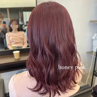 ミディアム カラー ヘアアレンジ ボブ/レイヤー/ 艶髪/HANA💗のヘアスタイル