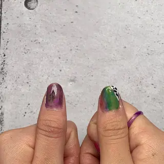 ネイル 平野葵🎀 hair/nailのネイルデザイン