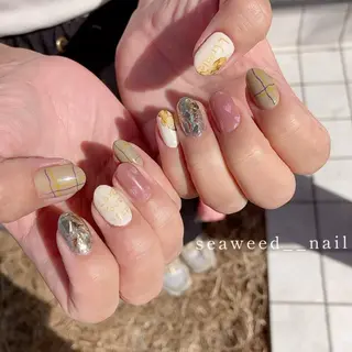 ネイル seaweed nailのネイルデザイン