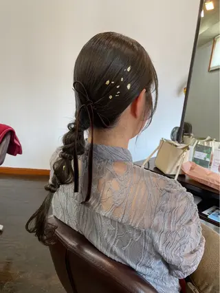 ヘアアレンジ 坂本 瑞季 🤍 髪質改善のヘアスタイル