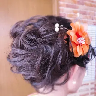 ヘアアレンジ アトリエkumiko所属・池谷 久美子のヘアスタイル