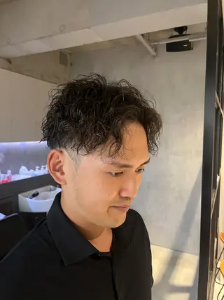 ショート パーマ elima 調布所属・ちせ/ 透明感カラー /調布˚ 🦢₊✧のヘアスタイル