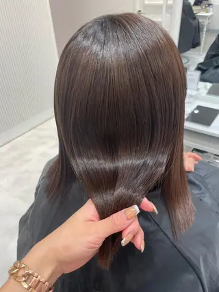 ミディアム 髪質改善/天王寺／ 🐬キヨ🐬のヘアスタイル