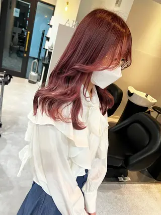 セミロング カラー PSY(サイ)所属・PSY(サイ)池袋 金田尚久🎨のヘアスタイル