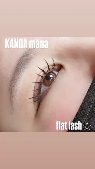 マツエク・マツパ KANOA manaのマツエク・マツパデザイン