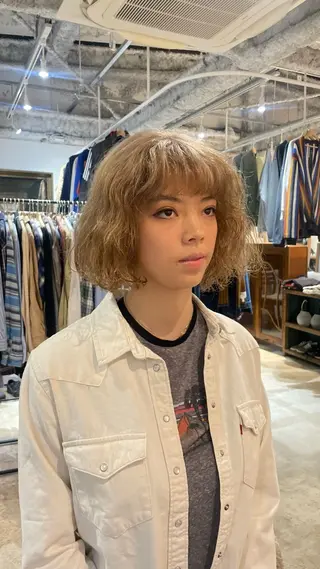 ショート ゆるふわガーリーst yle🩰yuukaのヘアスタイル