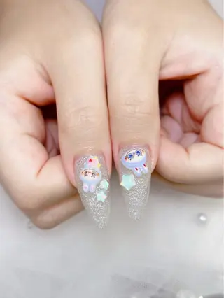 ネイル lucky nail 歌舞伎町のネイルデザイン