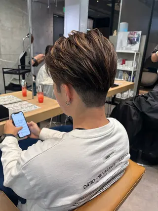 メンズ 有馬ミク🌈 似合わせ美容師のヘアスタイル