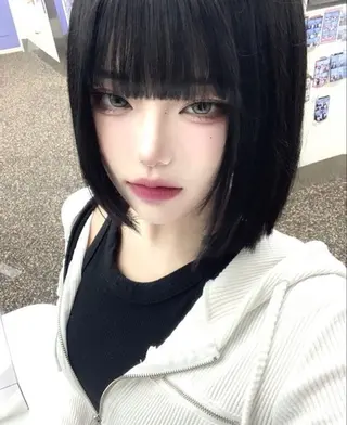 ロング カラー ヘアアレンジ 🥣大人っぽ韓国 スタイル🥣アヤノのヘアスタイル