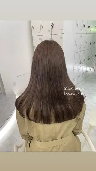 ロング 淡色ラベンダー♡ ニーナ🎀🦙のヘアスタイル