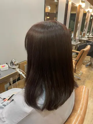 ミディアム カラー 🥞夏穂【かほ】🥞 /似合わせ/ヘアケアのヘアスタイル