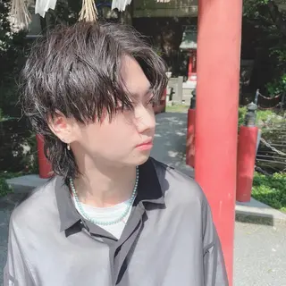 メンズ ［銀座］淡色 ラベンダー🫧大村のヘアスタイル