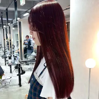 ロング カラー 🎀ミルクティー/暖 色×レイヤー/マリアのヘアスタイル