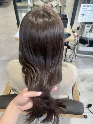 セミロング 🎀miki 🎀のヘアスタイル